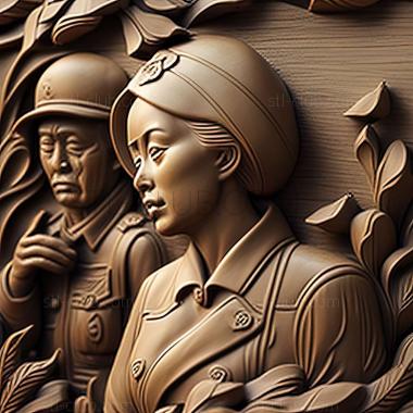 3D model Haeju in North Korea (STL)